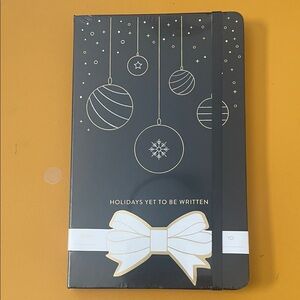Moleskine- Holiday Themed Black and Gold Notebook, Hardcover #2
